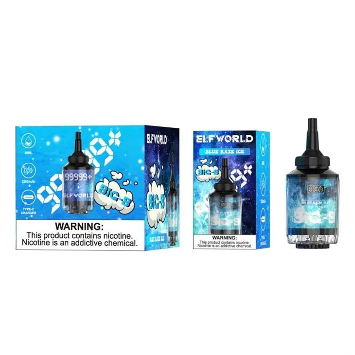 ELFWORLD DOUBLE MOUTHED GIANT HOOKAH 99999+ Puff 27