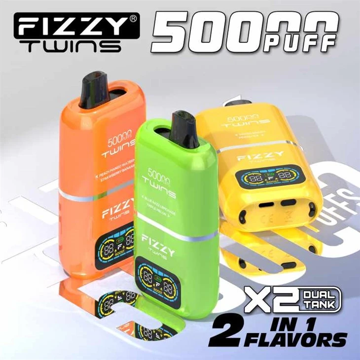 FIZZY TWINS 50000 Dual Flavors