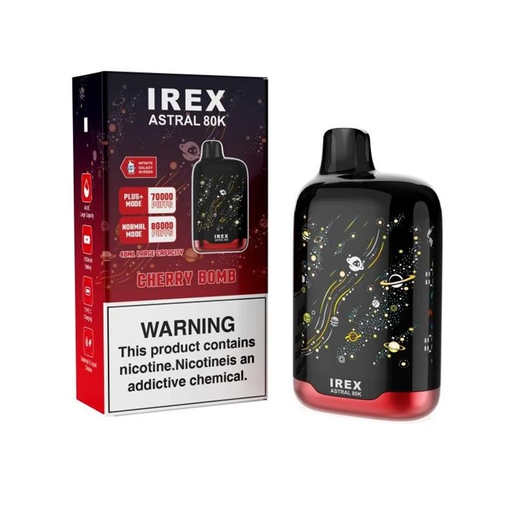 IREX Astral 80000 Puffs Vape manufacturers