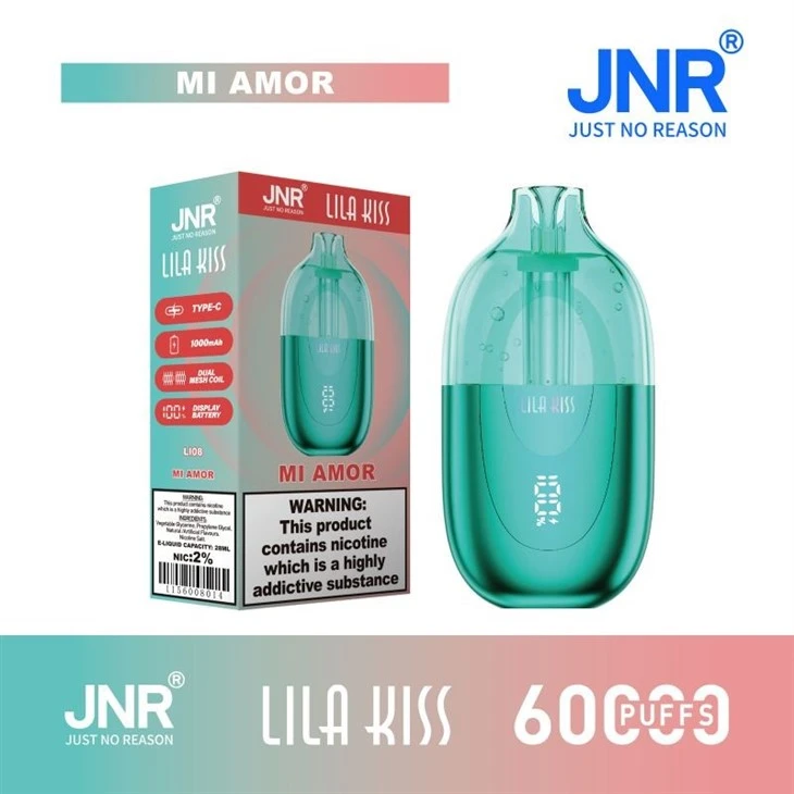 JNR Lira Kiss 60000 Puffs manufacturers