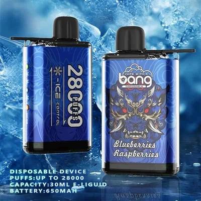 Mogu li kontrolirati razinu leda elektroničke cigarete Bang 28000 puffs?