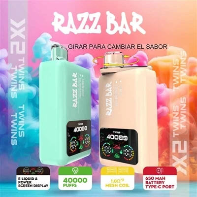 Što kažete na Razz Bar 40000 puffs vape?