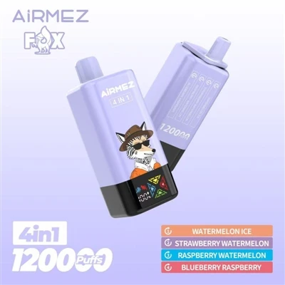 Airmez Fox 120000, trenutno najveći puffs proizvod u europskom skladištu