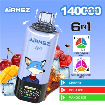 Airmez 6-in-1 140000: Redefiniranje performansi i iskustva jednokratnih e-cig...