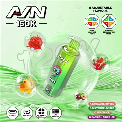 AIM AVN 150K PUFFS – Nova generacija izdržljivih jednokratnih e-cigareta|60mL...