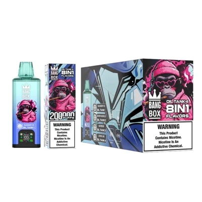 BANG BOX 200K Disposable Vape – preferirani izbor za veliki kapacitet, punjiv...