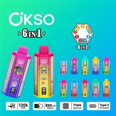 OKSO 120000 6u1: Sveobuhvatna analiza vrhunskih -6{3}}u-jednokratnih e-e{5}}c...