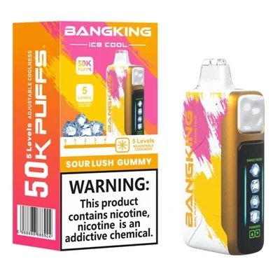BANGKING ICE COOL 60 KB velikog-kapaciteta, jednokratni, punjivi, podesivi el...