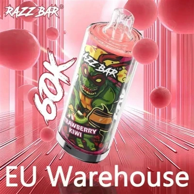 Razz Bar 60000: nova opcija za jednokratne e-cigarete velikog{1}}kapaciteta.