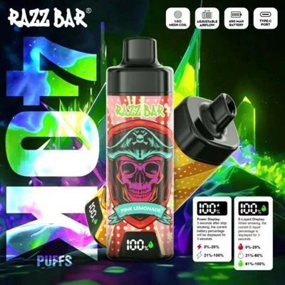 Razz Bar 40K jednokratna e-cigareta: Novo iskustvo velikog kapaciteta i visok...