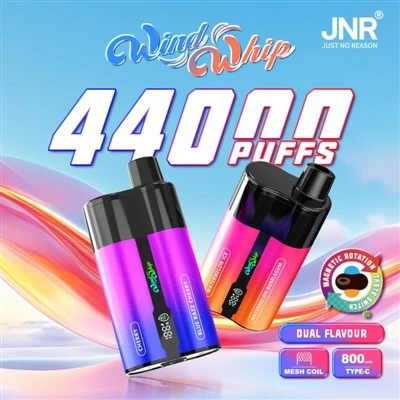 JNR WindWhip 44000: Najbolji izbor za jednokratne e-cigarete velikog-kapacite...