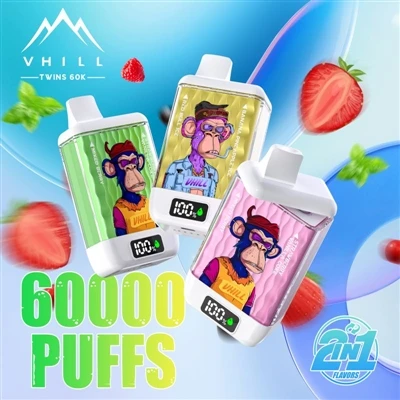 Vhill Twins 60000: Potpuno novo iskustvo u jednokratnim-e-cigaretama velike k...