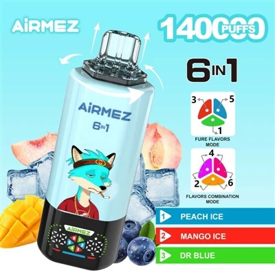 Airmez Fox 140K: Inovativna kreacija koja preoblikuje iskustvo jednokratne e-...