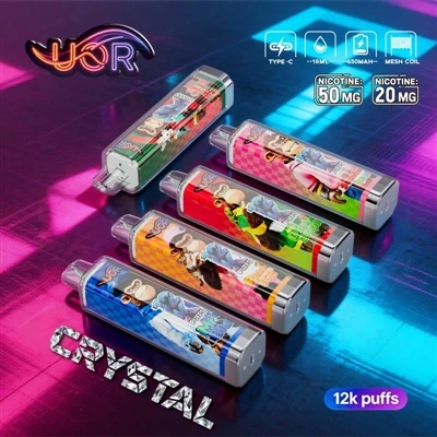 UOR CRYSTAL 12K: Profesionalno iskustvo u jednokratnim vape uređajima