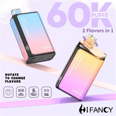 HIFANCY TWINS MAX 60K — dvostruka eksplozija okusa, vaša avantura okusa počin...