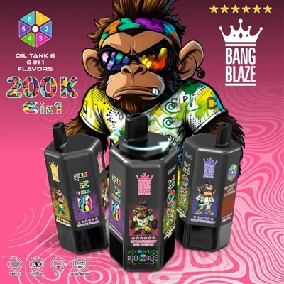 BANG BLAZE 6in1 200K: Jedan štapić u ruci, šest okusa u jednom, znate na što ...