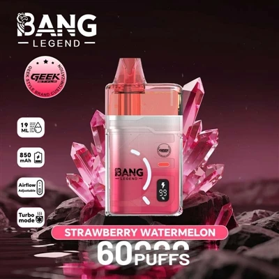 BANG LEGEND 60K: Vaš novi trend u stilu života s e-cigaretama