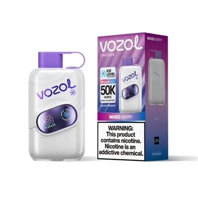 VOZOL STAR CLICK 50000: Novo mjerilo za jednokratne e-cigarete