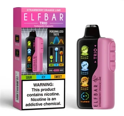 ELFBAR TRIO 40K PUFFS: Redefiniranje trajnosti i užitka jednokratnog vapea