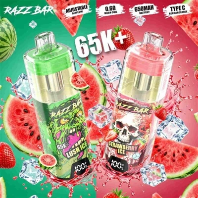 Razz Bar 65K  Puffs: Kada Počnete Osjećati Preveliku Ljenost da Pređete na El...