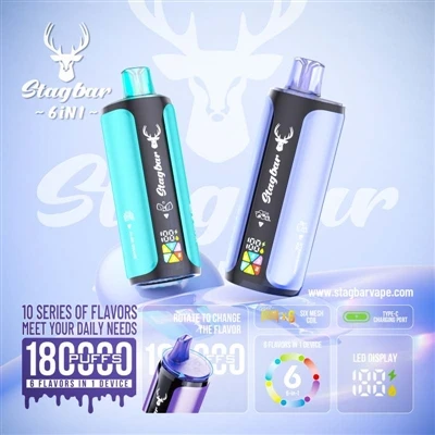 Stag Bar 6in1 180K Puffs: Jedan uređaj radi šest poslova, ovo doista otvara oči-