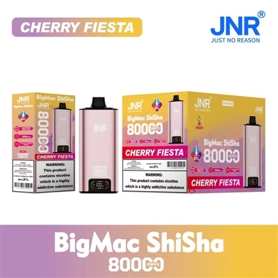 JNR Big Mac Shisha 80000: Redefiniranje High-Vapor Disposable Vape iskustva