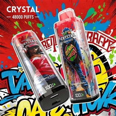 VAPME CRYSTAL 48000: Jednokratna e-cigareta velikog-kapaciteta uistinu prikla...