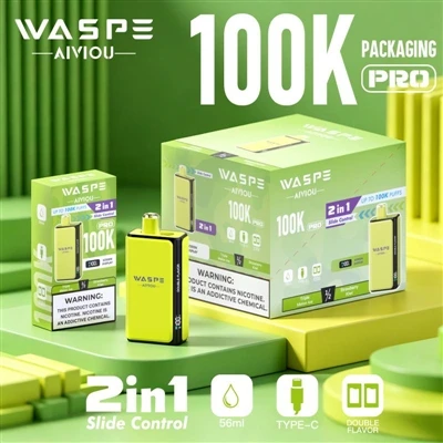 Waspe Double Flavor 100K Pro: Kada jednokratni vaperi počnu govoriti ne 'dosadi'