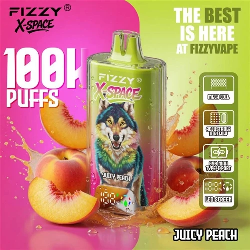 Fizzy X Space 100K: Zapažanja o trendu jednokratnih vapova velikog-kapaciteta