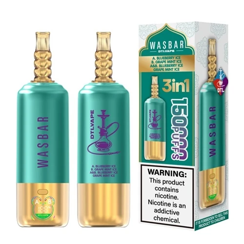 WASBAR DTL 3-in-1 150K: Redefiniranje High{3}}Puff-Count Shisha-Style Vape is...