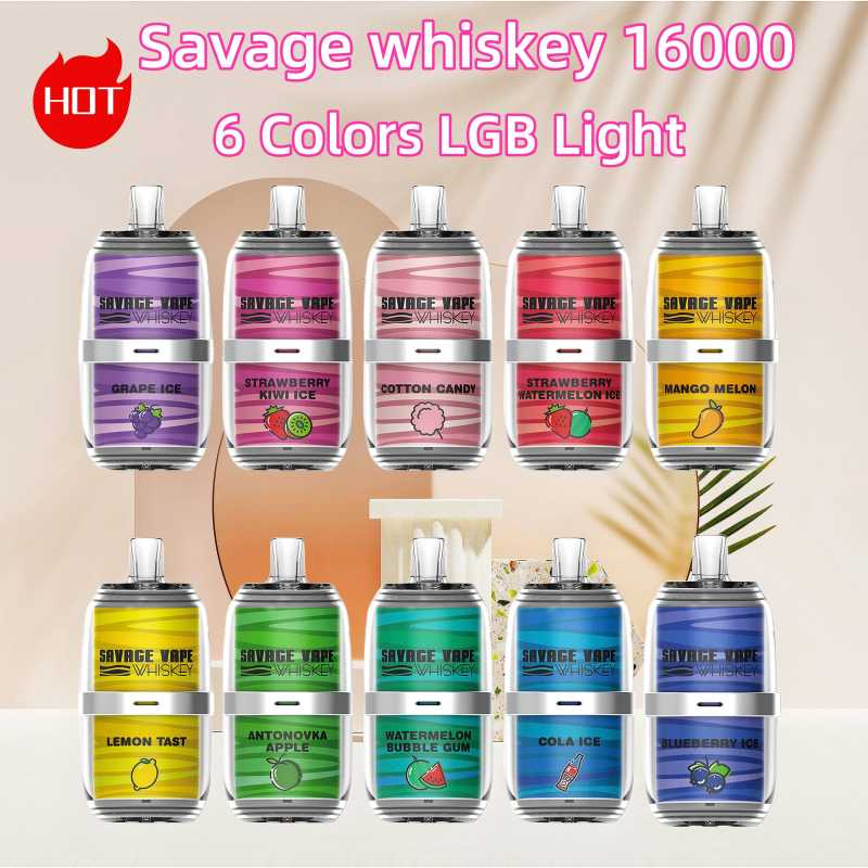 SAVAGE WHISKEY 16000puffs