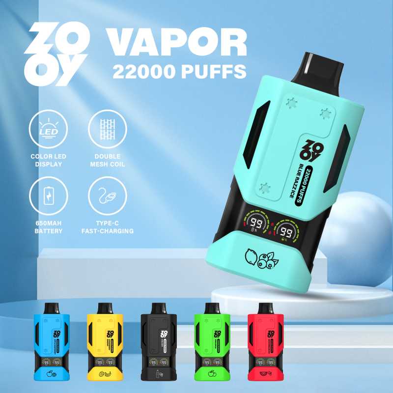 ZOOY VAPE VAPOR 22000puff vapes