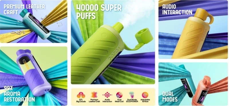 VOZOL Gear Hookah 40K 28