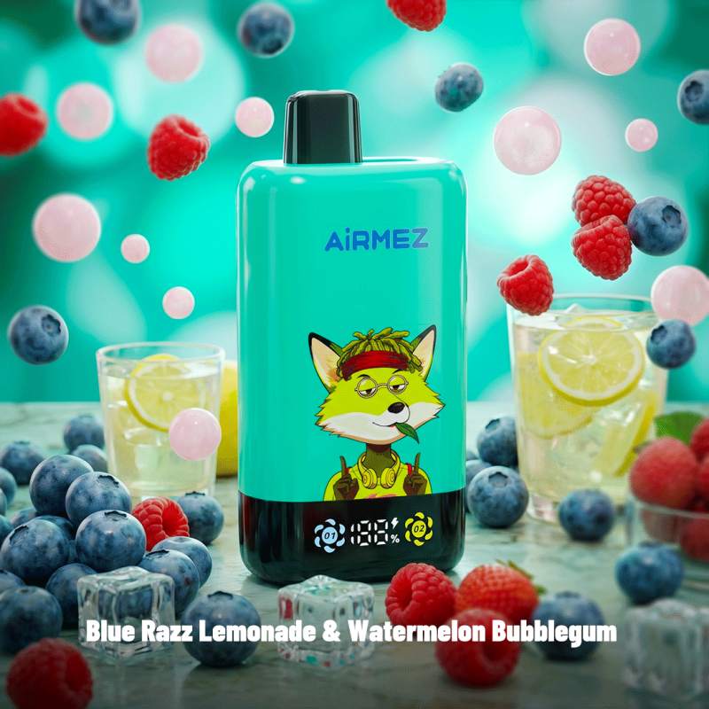 Blue-Razz-Lemonade--Watermelon-BubblegumAirmez 2in1 pro