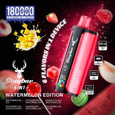 StagBar 6in1 180K Puffs Vape