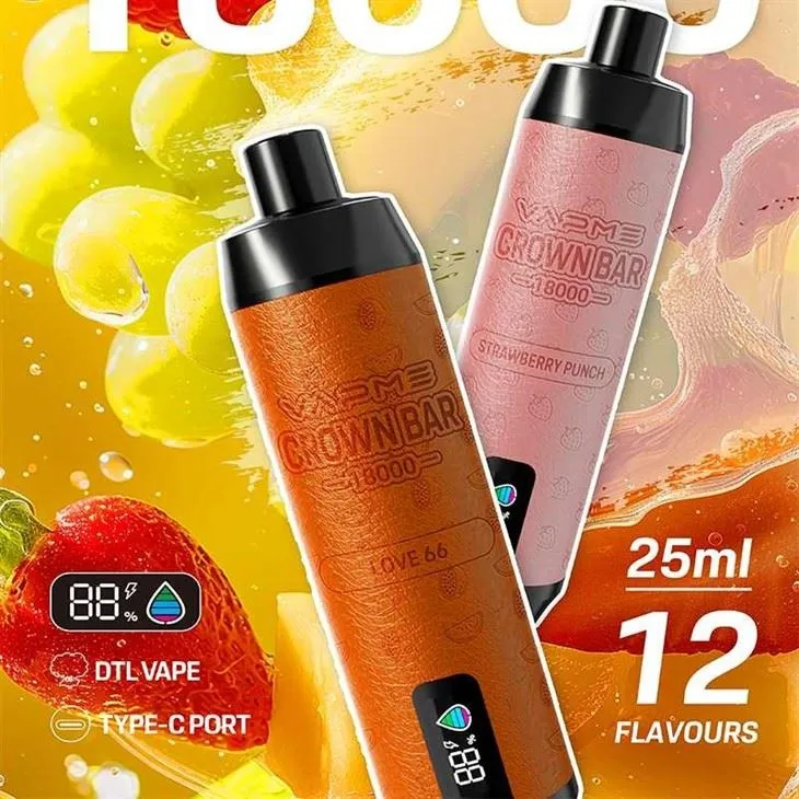 VAPME CROWN BAR 18000 puffs vape